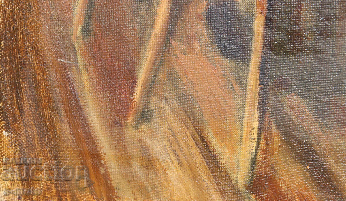 Έργο ζωγραφικής με λάδι, εικονιστική σύνθεση - 5