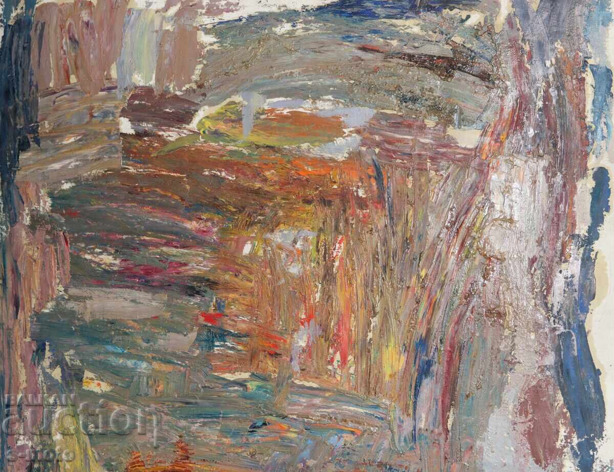 Delivery of Oil painting abstract composition