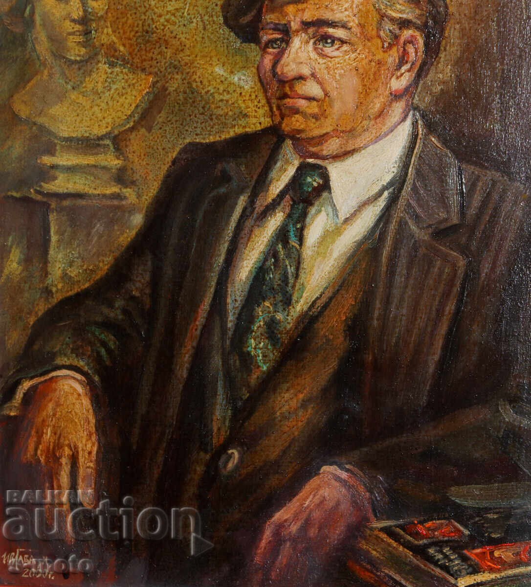 Delivery of Ivan Gavazov Oil Painting, Male Portrait Delivery of Ivan Gavazov Oil Painting, Male Portrait