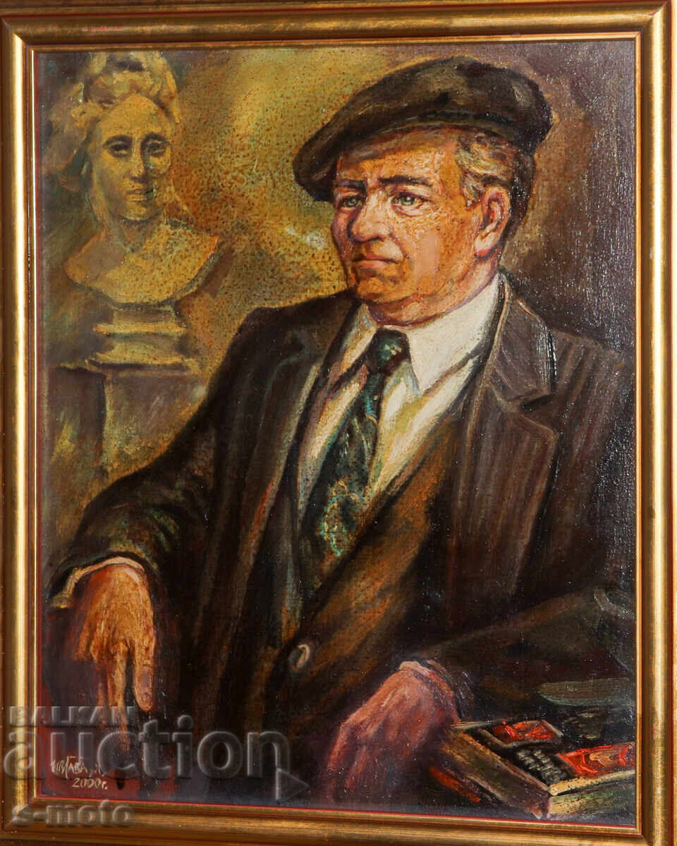 Ivan Gavazov Oil Painting, Male Portrait - 6 Ivan Gavazov Oil Painting, Male Portrait - 6