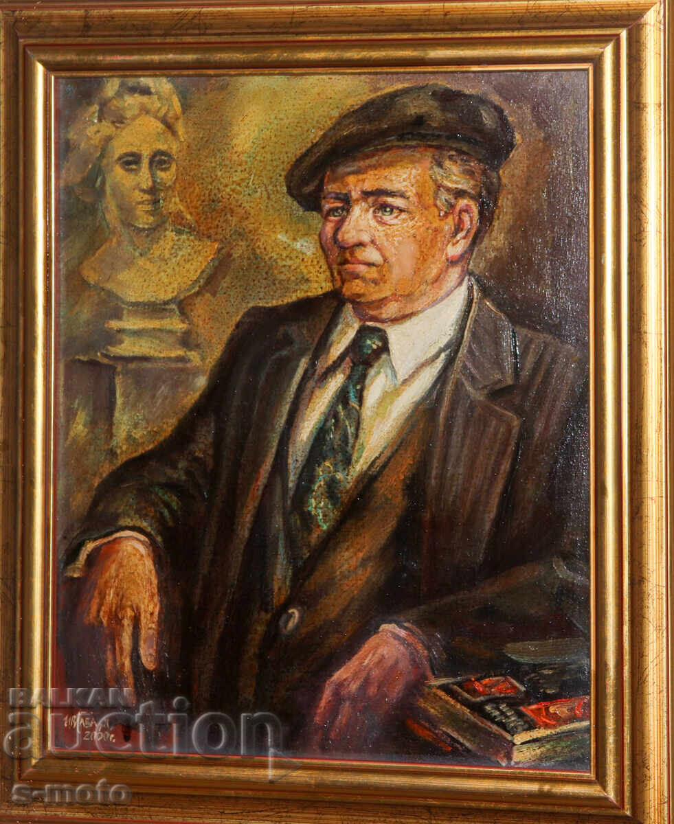 Ivan Gavazov Oil Painting, Male Portrait Ivan Gavazov Oil Painting, Male Portrait