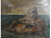 Στογιάν Ντομούτσιεφ (1935 - 2021) ελαιογραφίες θαλασσινό τοπίο