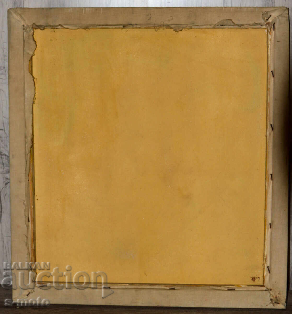 Παλιός ελαιογραφία αγροτικό τοπίο - 6