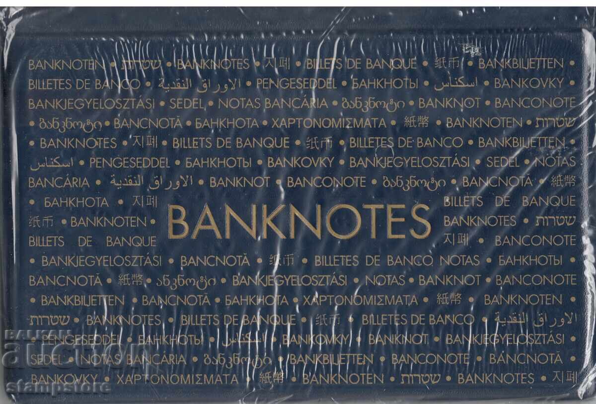 Pocket album for 20 banknotes with banknote size 210/125 mm