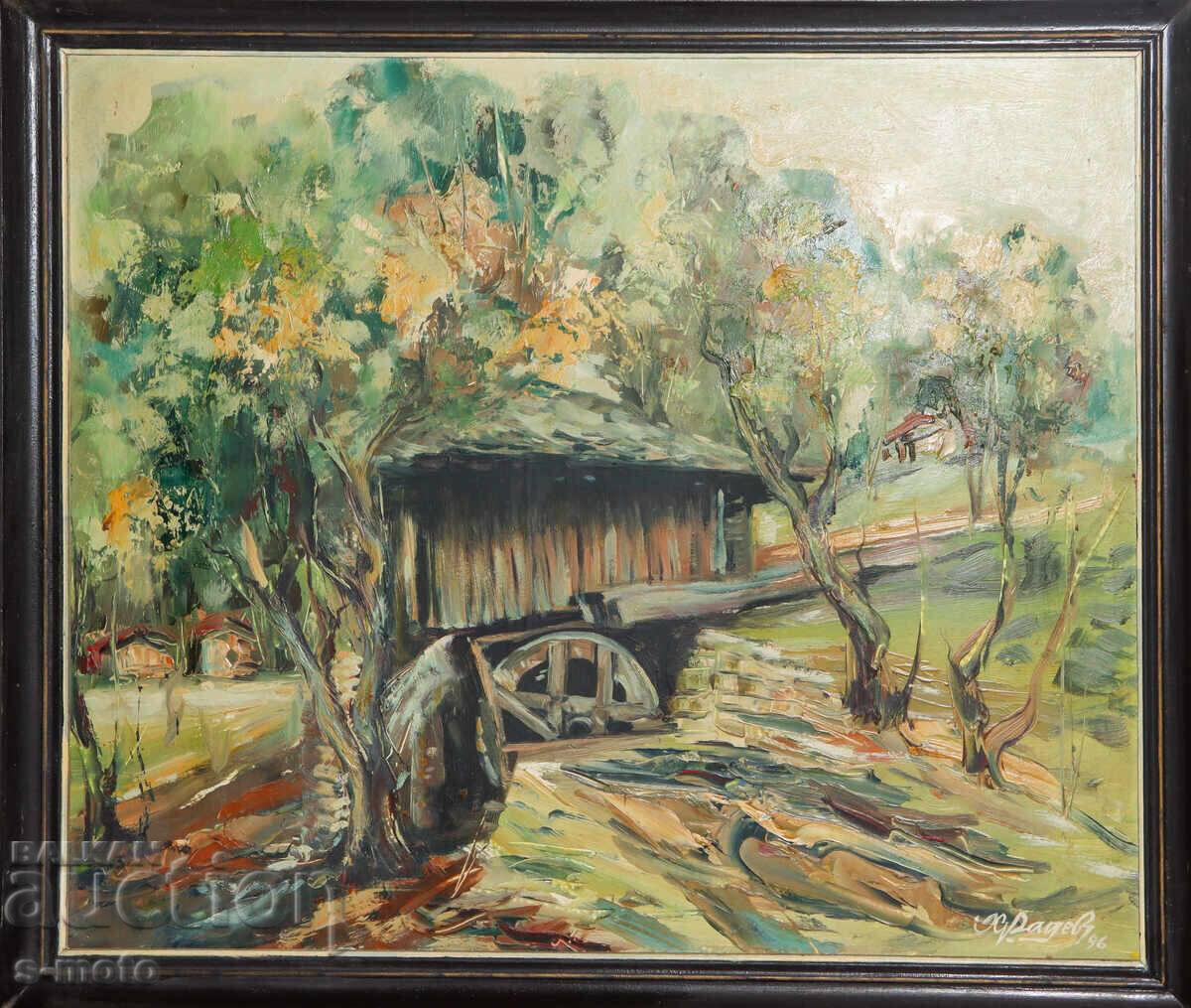 Auction Hristo Radev (1936 - 2017) oil paints landscape Auction Hristo Radev (1936 - 2017) oil paints landscape