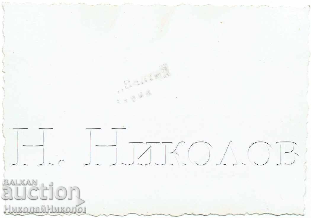 Auction  1941 SMALL OLD PHOTO SOFIA MILITARY MAN WITH HIS WIFE E657