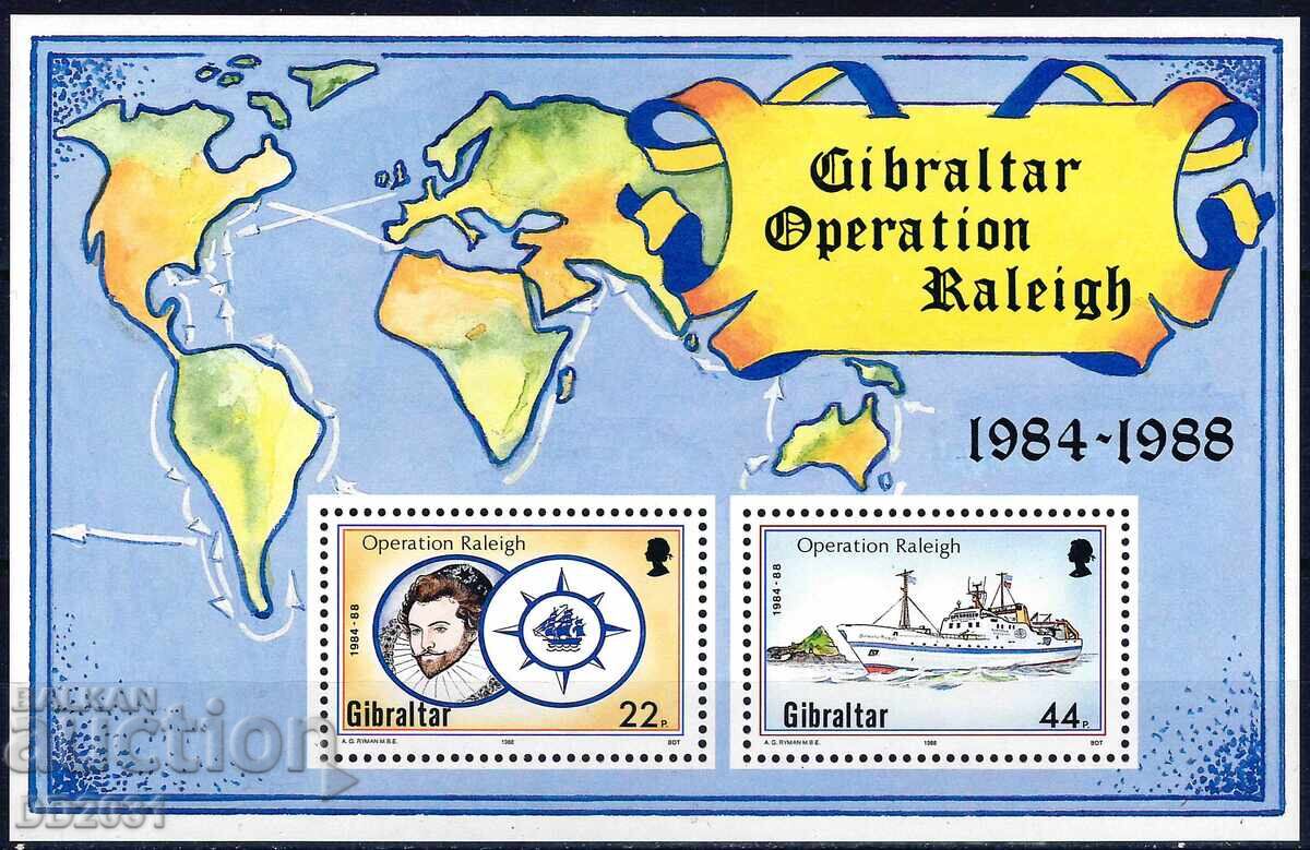 Γιβραλτάρ 1988 - πλοία MNH Γιβραλτάρ 1988 - πλοία MNH
