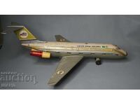 Libyan Airlines Old Japanese Metal Toy Airplane Model
