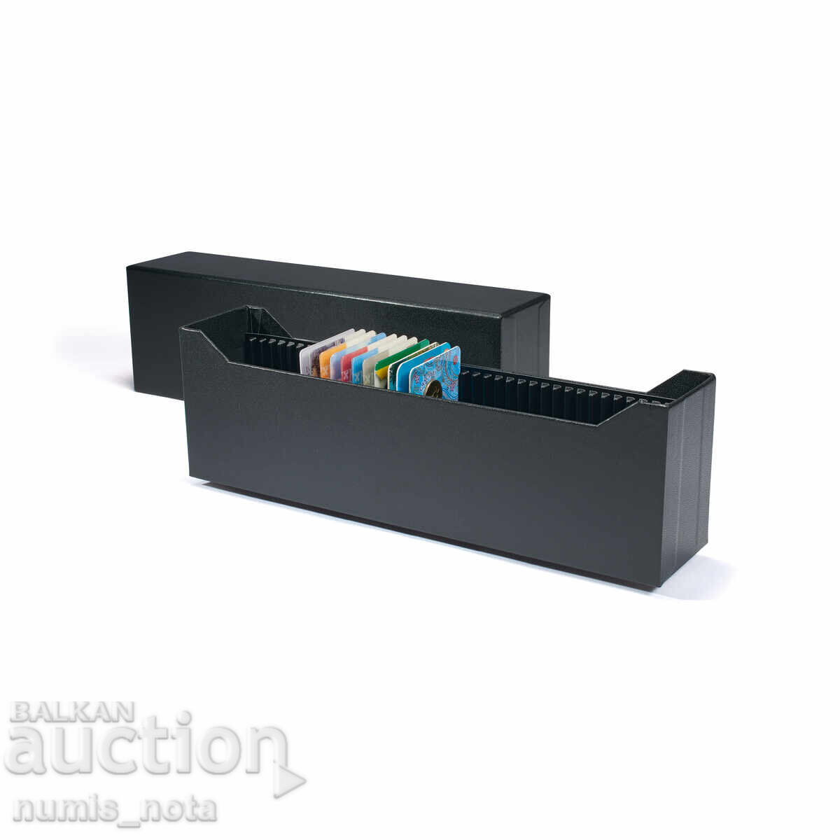 кутия за съхранение на 40 бр. кюлчета LOGIC -LEUCHTTURM с цена 48.00 лв. | € 24.54 кутия за съхранение на 40 бр. кюлчета LOGIC -LEUCHTTURM с цена 48.00 лв. | € 24.54