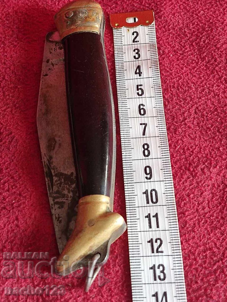 Star Pocket Knife, Lady's Leg, P. Denev - 6 Star Pocket Knife, Lady's Leg, P. Denev - 6