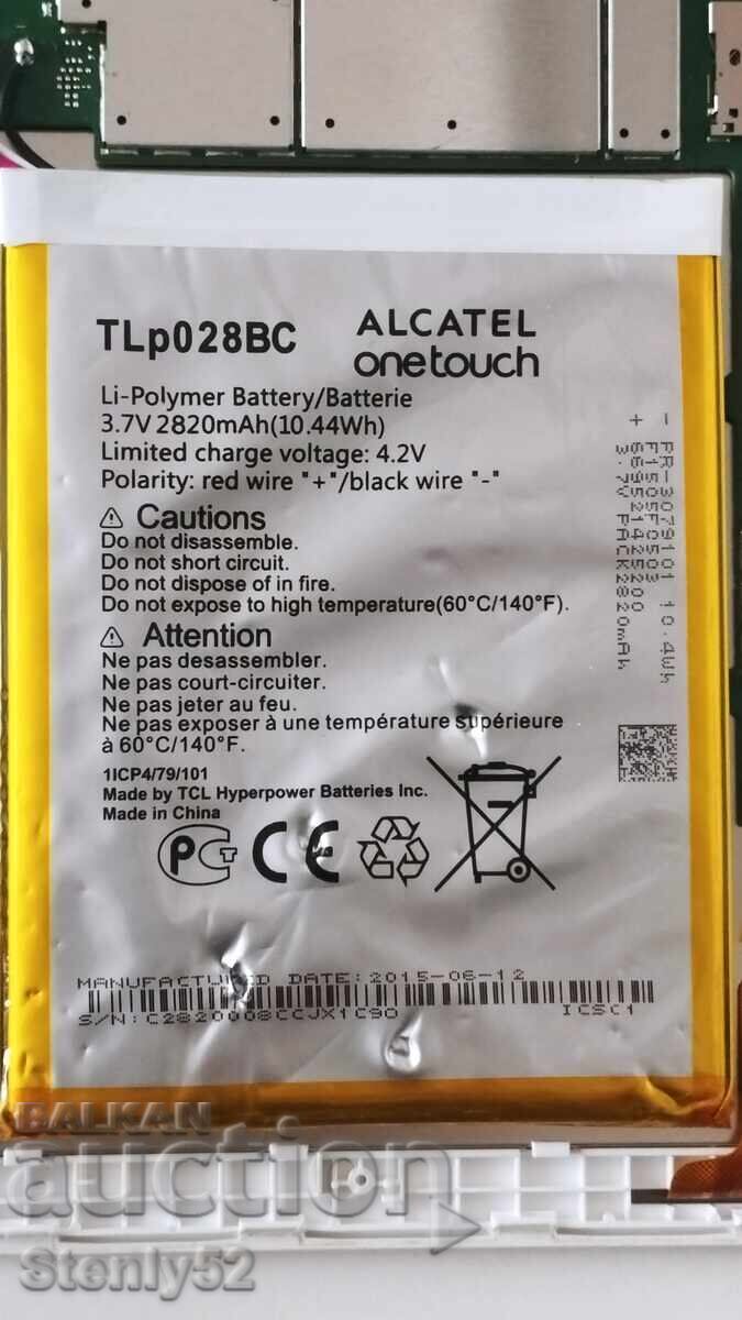 Tablet Alcatel one touch fără baterie cu preț 30.00 BGN | € 15.34