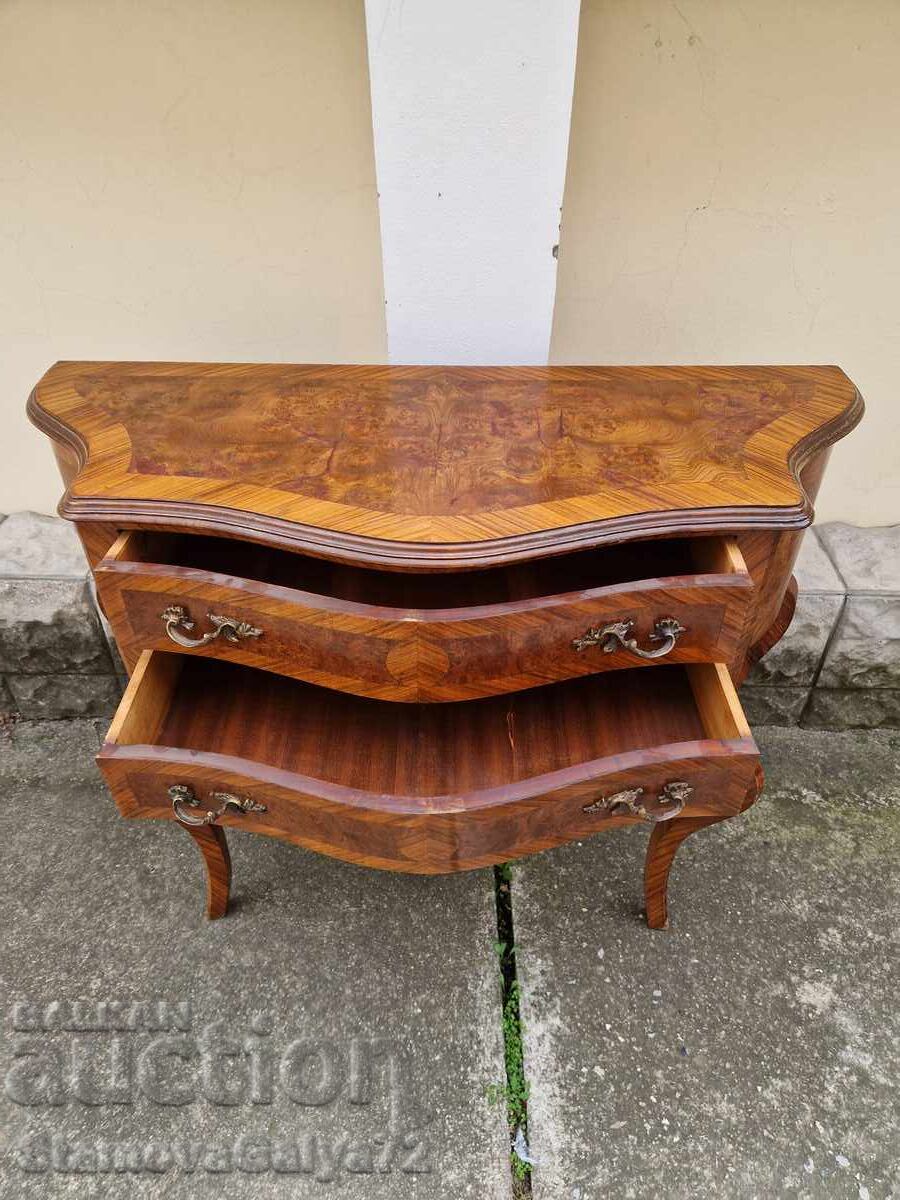 Beautiful Antique French Chest of Drawers, Solid Wood, Inlay - 7