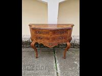 Minunat dulap antic francez din lemn masiv, intarsie