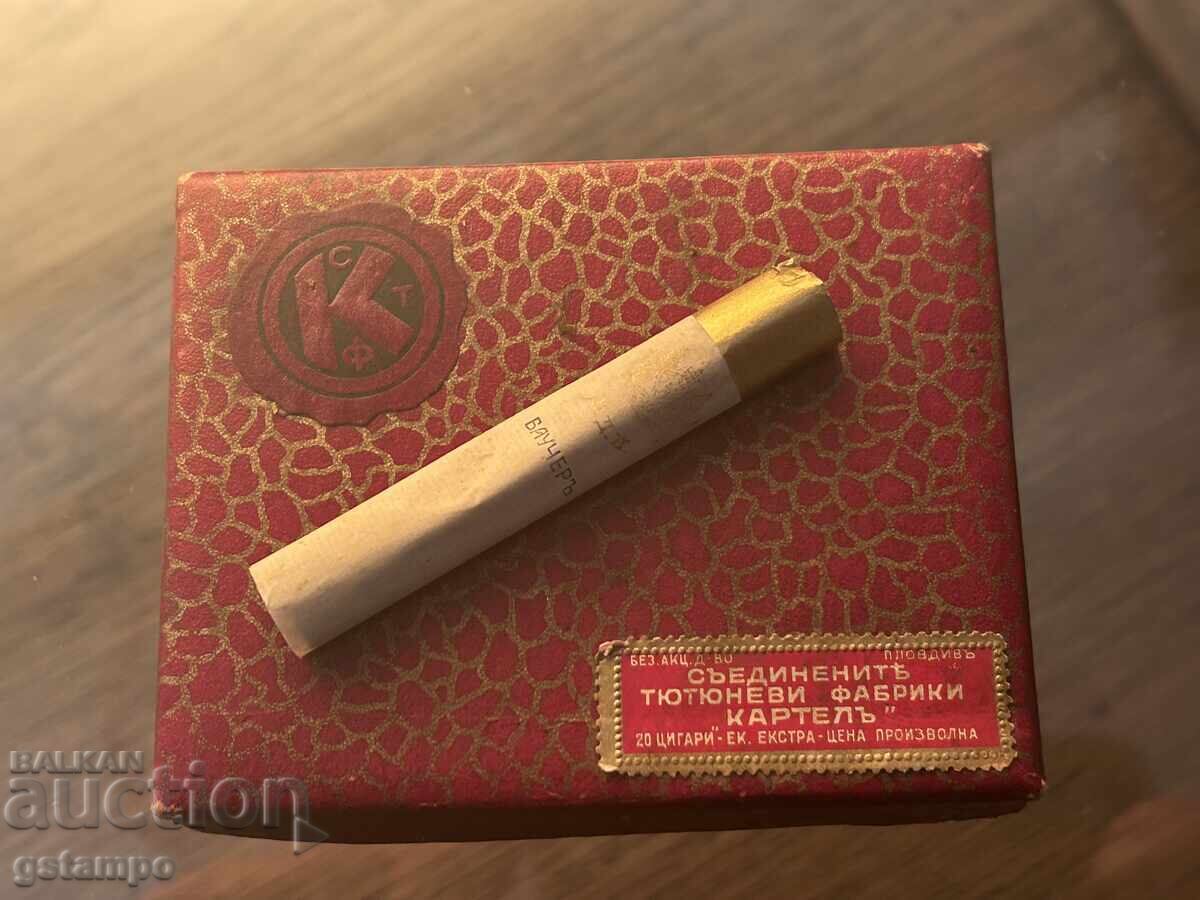Πολυτελή Τσιγάρα Cartel 1927 / 28 / Κουτί / Ταμπακιέρα