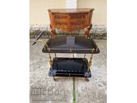 Excellent antique Italian serving cart