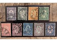 Bulgarian postage stamps Big lion I-Lot-2