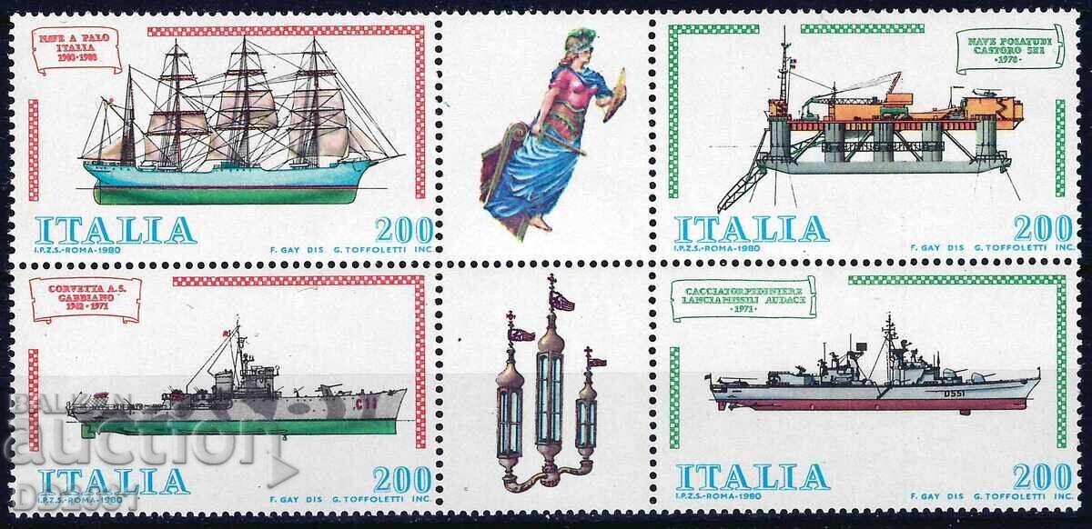 Italy 1980 - Ships MNH