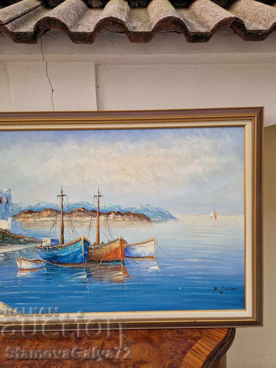 Παράδοση Εξαιρετική ζωγραφική με λάδι σε καμβά