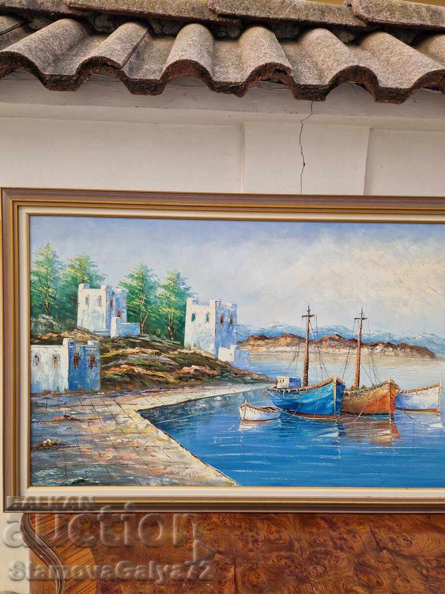 Εξαιρετική ζωγραφική με λάδι σε καμβά - 5