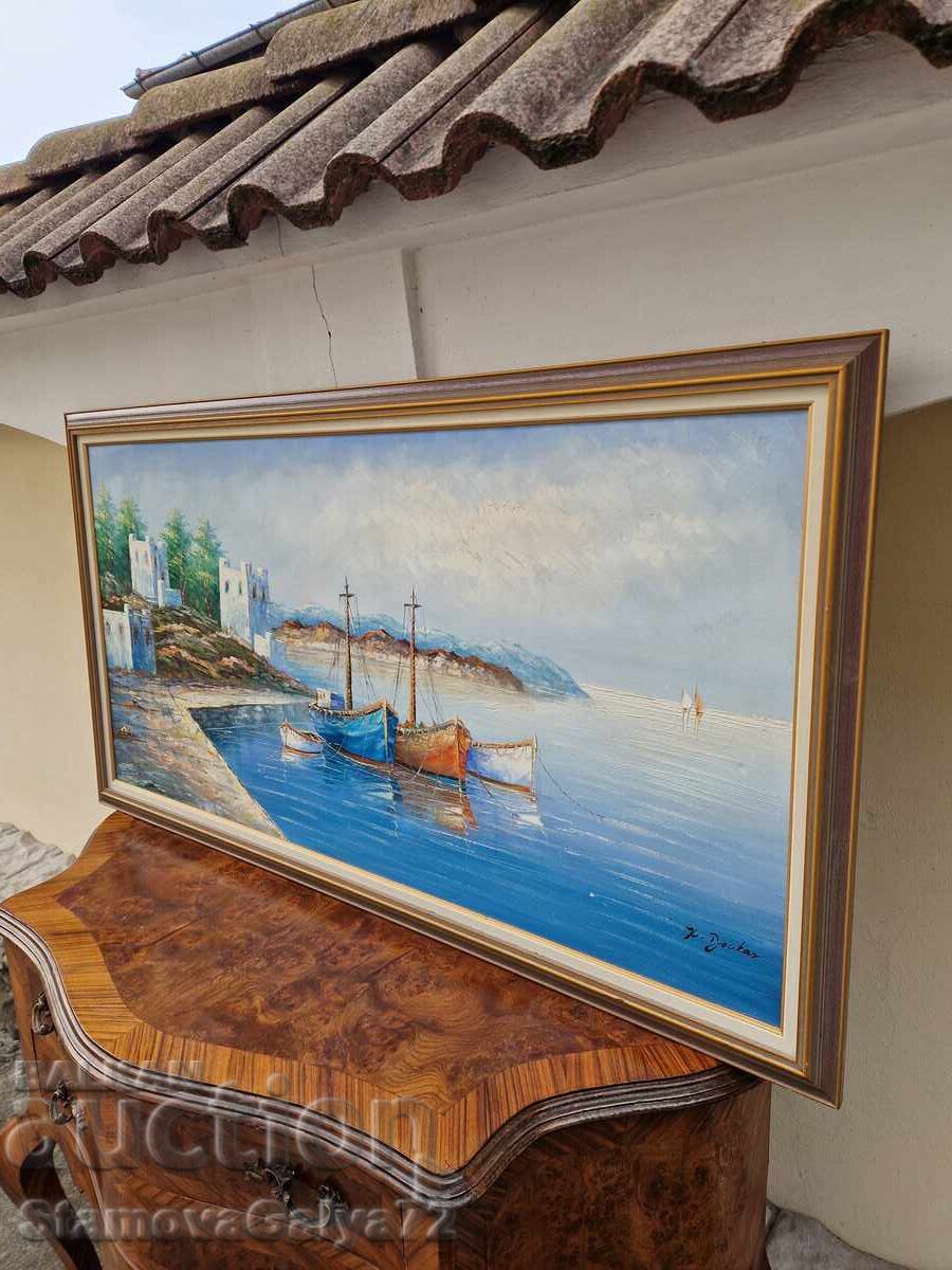 Εξαιρετική ζωγραφική με λάδι σε καμβά - 7