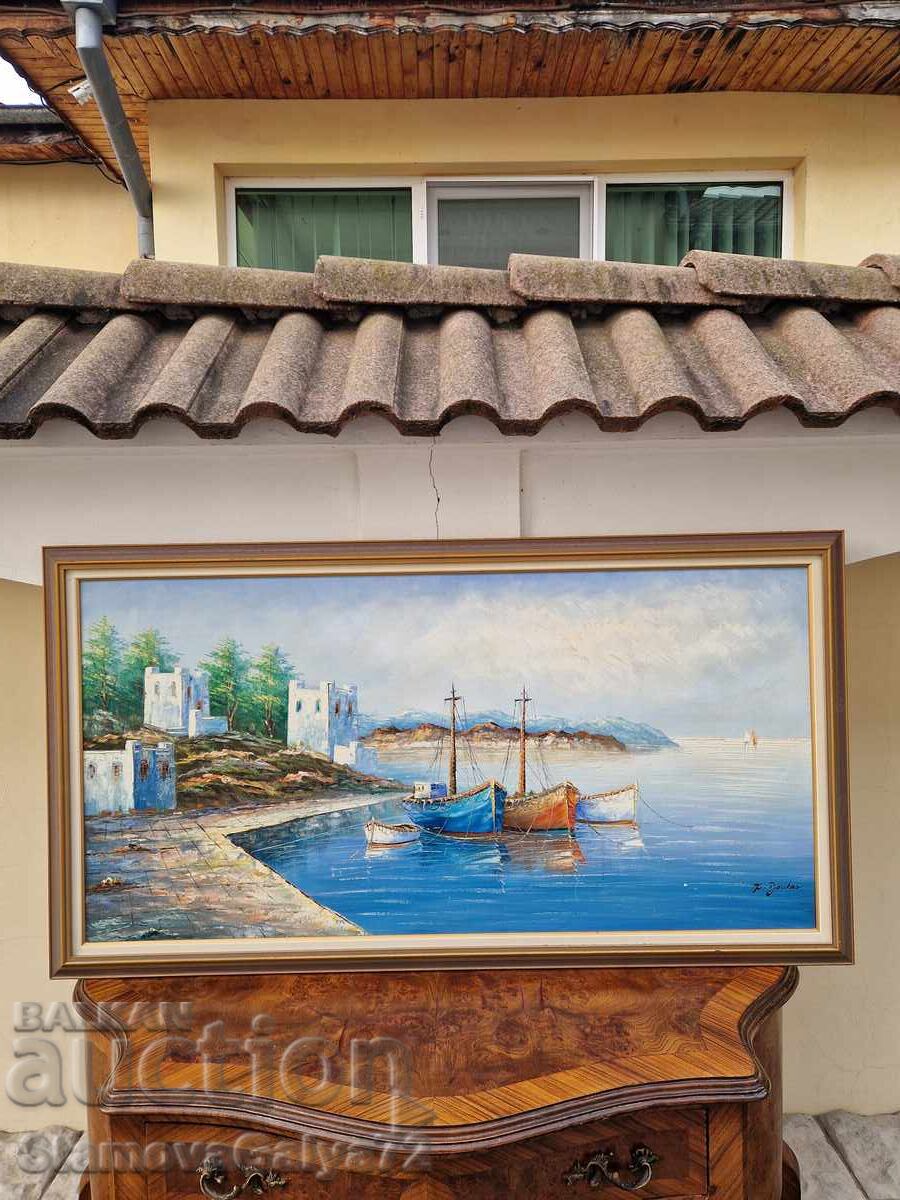 Εξαιρετική ζωγραφική με λάδι σε καμβά