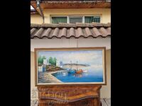 Превъзходна майсторска картина масло върху платно