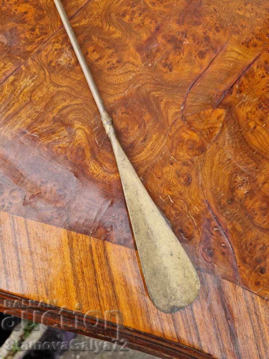 Large antique English bronze shoe rack - 5 Large antique English bronze shoe rack - 5