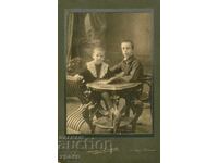 OLD PHOTO - CARDBOARD - D. KARASTOYANOV - SOFIA - G011