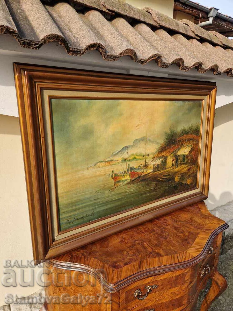 Tablou unicat, imens, de maestru, ulei pe pânză - 7