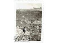 1943 SMALL OLD PHOTO V. TARNOVO MILITARY ON TSAREVETS E665