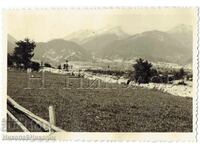 OLD PHOTO MOUNTAIN LANDSCAPE E671