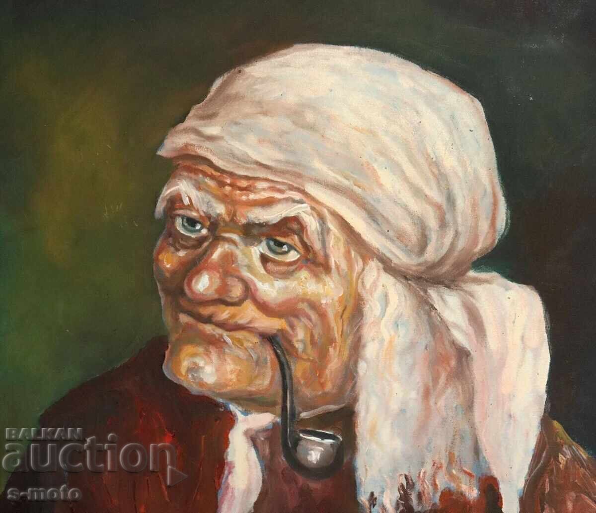 Delivery of Oil painting portrait 1991