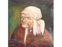 Oil painting portrait 1991