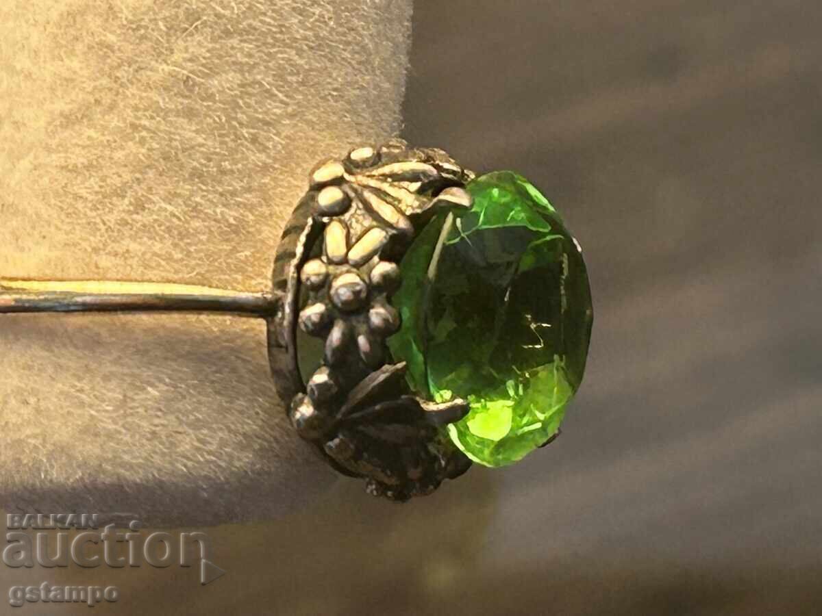 Доставка на Стар Руски / Съветски Сребърен пръстен с позлата Доставка на Стар Руски / Съветски Сребърен пръстен с позлата