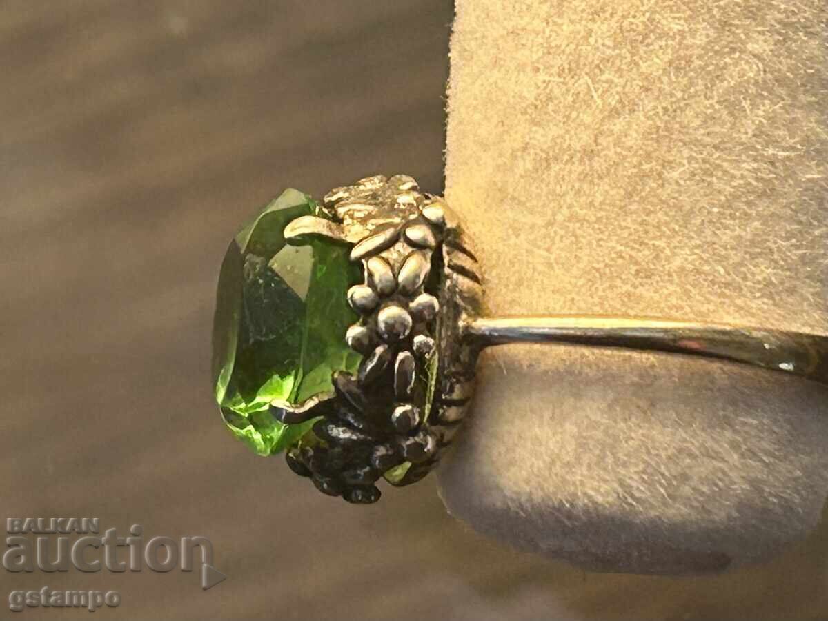 Antique Russian/Soviet Silver Ring with Gilding - 5