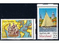 ΗΠΑ 1988 - πλοία MNH