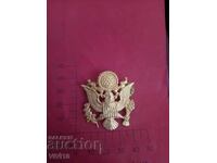Officer's Cap Military Badge, America