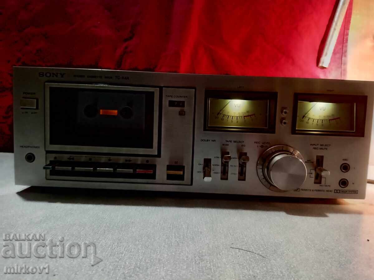 Παράδοση Στερεοφωνικό κασετόφωνο SONY TC-K4A Παράδοση Στερεοφωνικό κασετόφωνο SONY TC-K4A