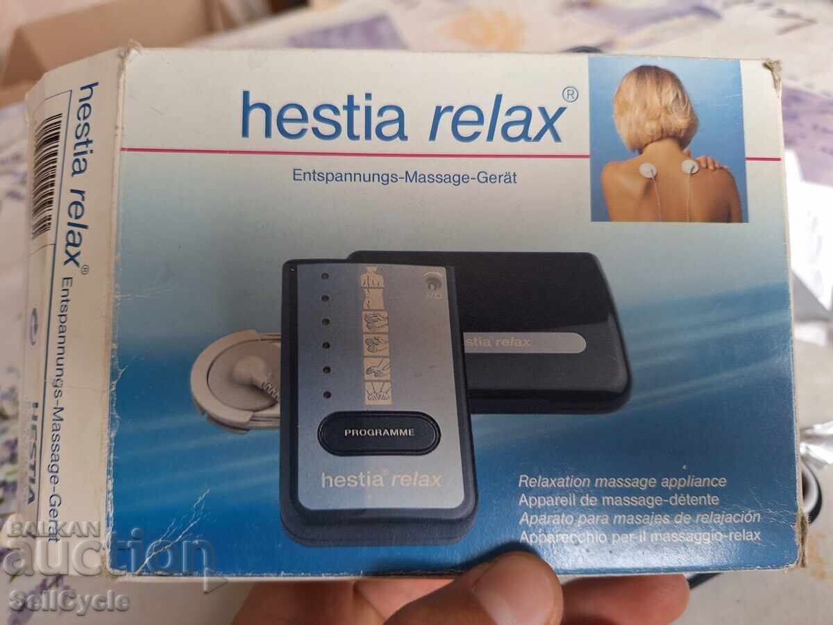 ✅ ELECTROTHERAPY MASSAGE - HESTIA RELAX❗ with price 10.00 BGN | € 5.11