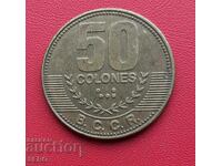 Коста Рика-50 колон 2015