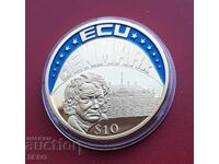 Либерия-10 долара 2004-Дания