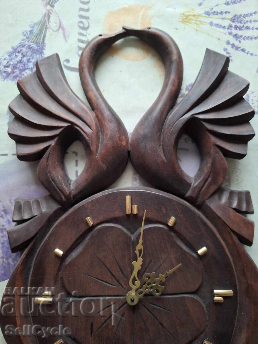 Auction ✅ WOODEN WALL CLOCK❗ Auction ✅ WOODEN WALL CLOCK❗