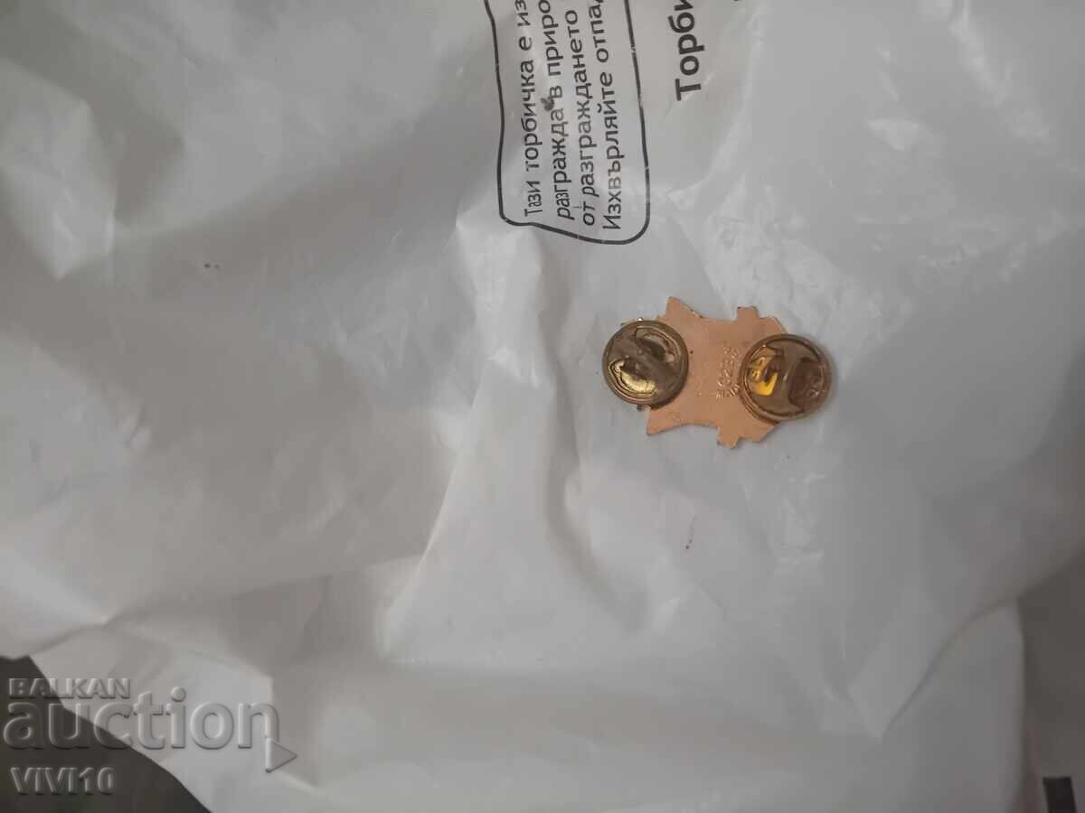 Military badge, enamel, Gold plating, America with price € 15.00 | 29.34 BGN