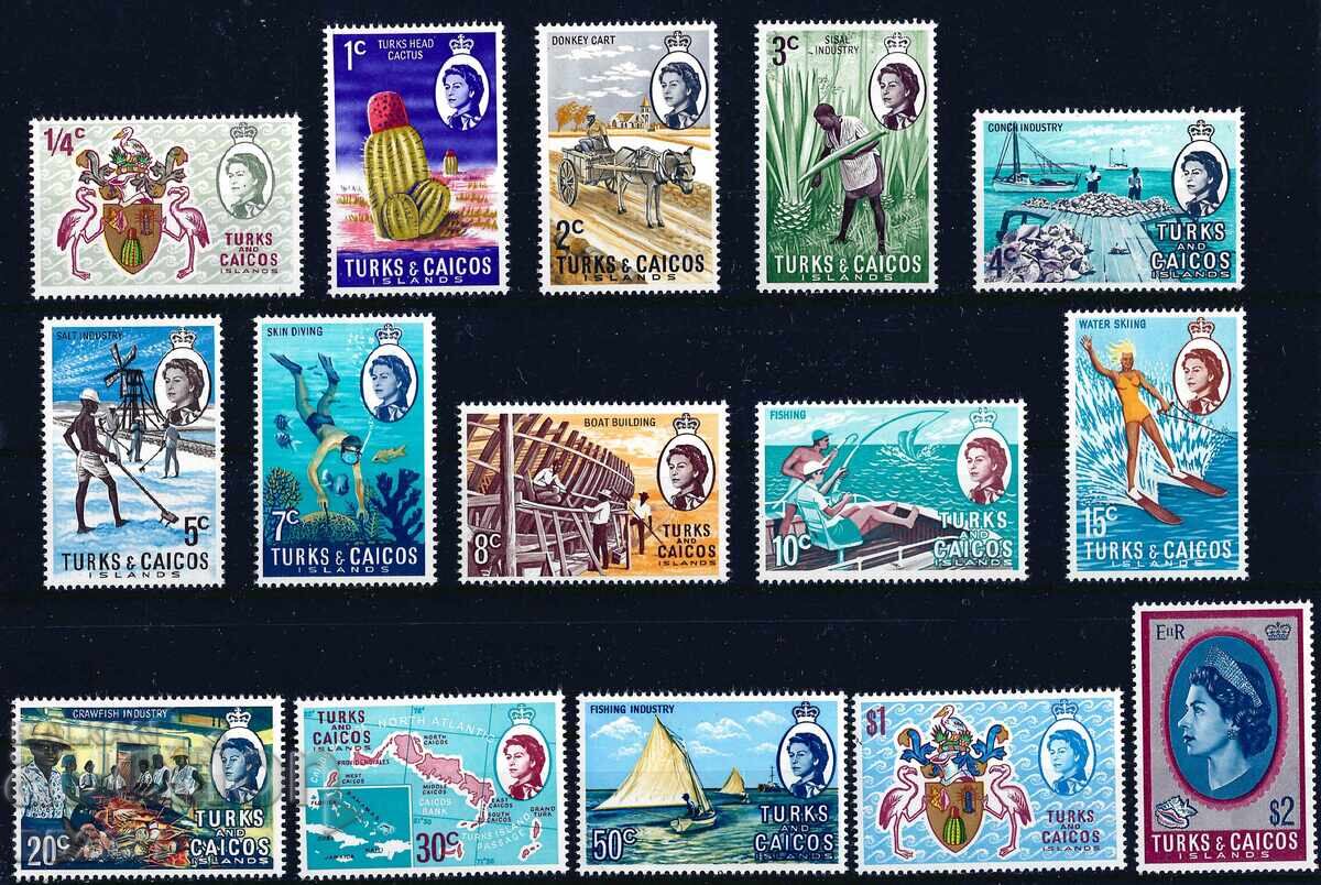 Търкс и Кайкос острови 1971 - стопански кораби риболов MNH Търкс и Кайкос острови 1971 - стопански кораби риболов MNH