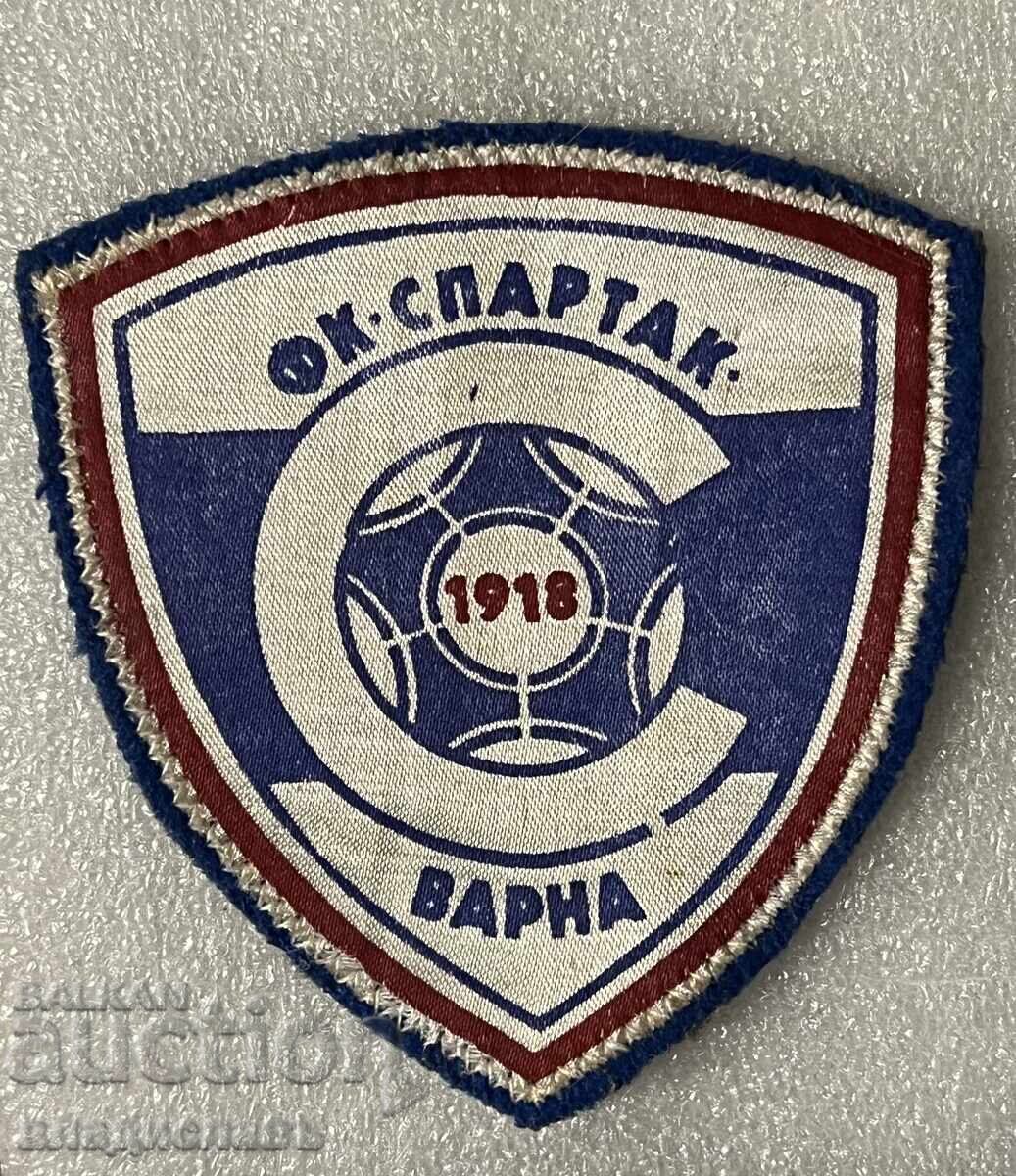стара и рядка нашивка ФК СПАРТАК ВАРНА