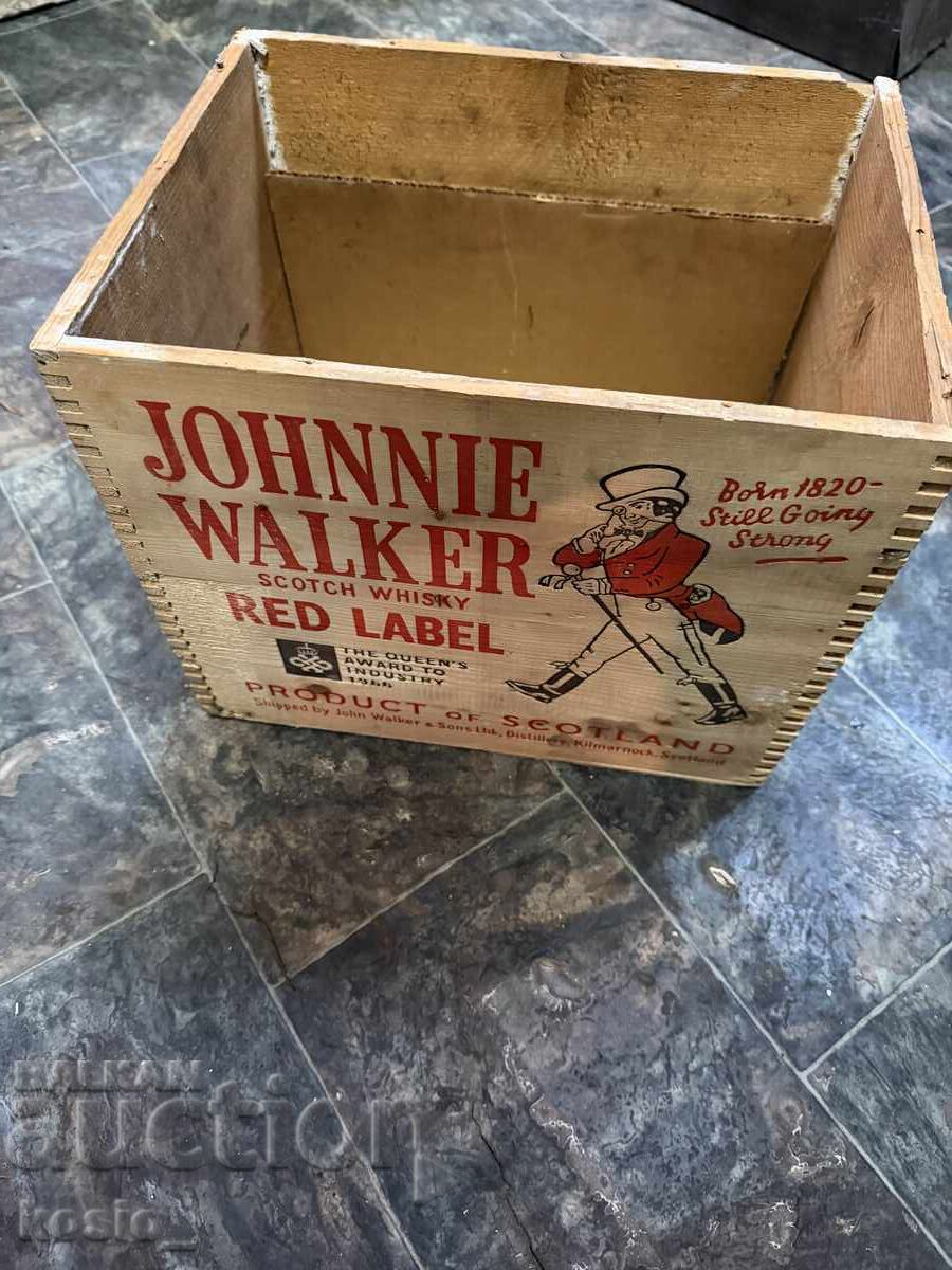 Whiskey Johnnie Walker Korecom Crate