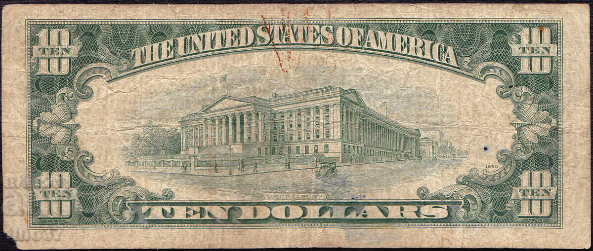 Δημοπρασία tino37- ΗΠΑ /USA/- 10 ΔΟΛΑΡΙΑ - 1950