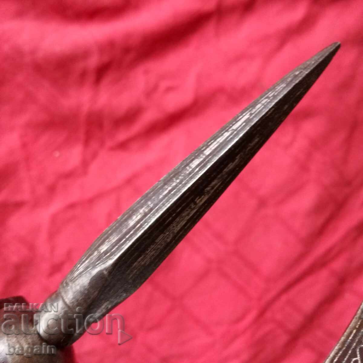 Dervish battle axe with silver inlay - 5 Dervish battle axe with silver inlay - 5