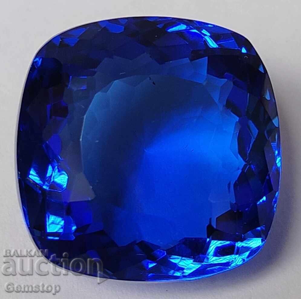 BZTs! 101.45 ct Natural Tanzanite Cushion Cut Certified VGTL from 1st! with price 0.01 BGN | € 0.01