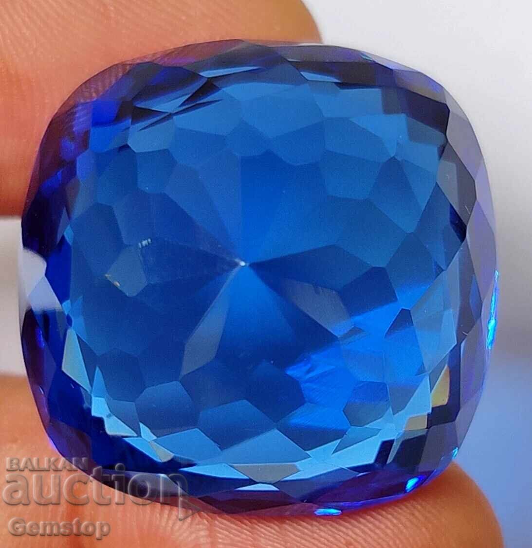 Delivery of BZTs! 101.45 ct Natural Tanzanite Cushion Cut Certified VGTL from 1st!